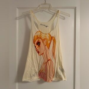 Gimme Vigor Tank Top in Yellow from Urban Outfitters; size S